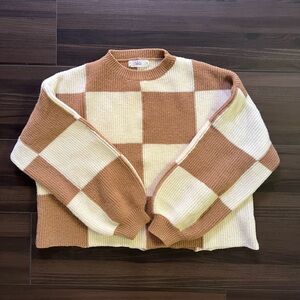 Shop Talulah Checkered Sweater